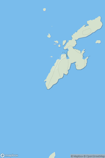 Thumbnail image for Sula Sgeir showing contour plot for surrounding peak
