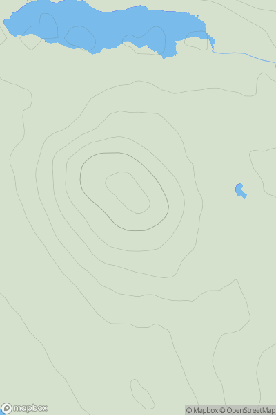 Thumbnail image for Reineabhal showing contour plot for surrounding peak