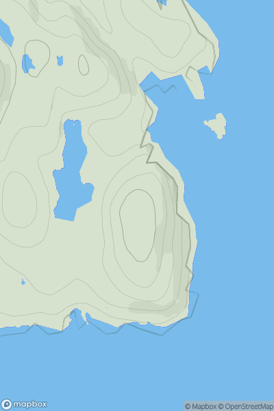 Thumbnail image for Lionais showing contour plot for surrounding peak