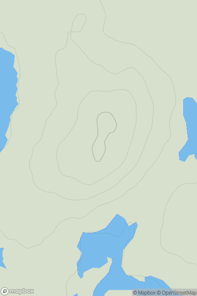 Thumbnail image for Stiaraval showing contour plot for surrounding peak