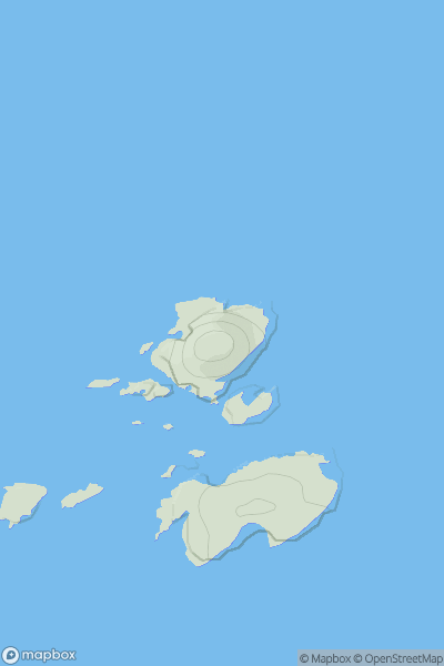 Thumbnail image for Roaiream showing contour plot for surrounding peak