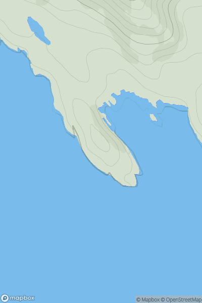 Thumbnail image for Aird Phabach showing contour plot for surrounding peak