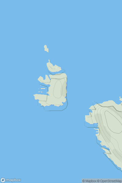 Thumbnail image for Craigeam showing contour plot for surrounding peak