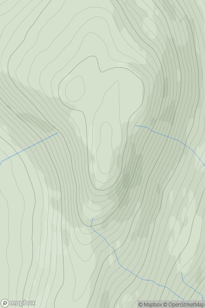 Thumbnail image for Biod Mor showing contour plot for surrounding peak