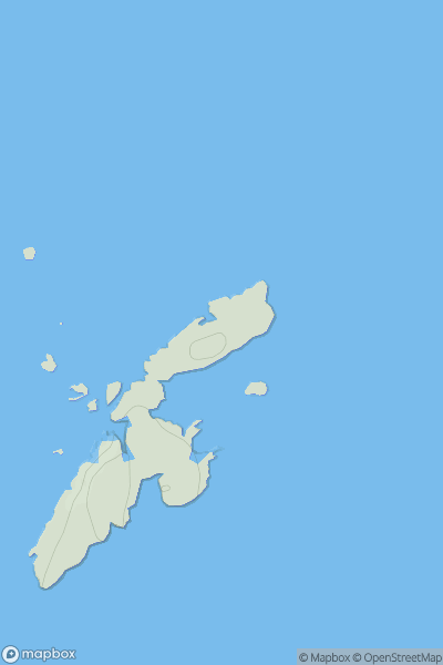Thumbnail image for Pal a' Chaitainich showing contour plot for surrounding peak
