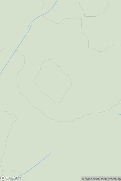Thumbnail image for Cnoc Sanndabhaig showing contour plot for surrounding peak