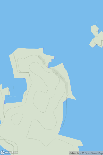 Thumbnail image for Hermetray (Thernatraigh) showing contour plot for surrounding peak