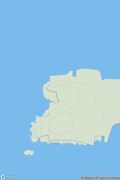 Thumbnail image for Fiaraidh showing contour plot for surrounding peak