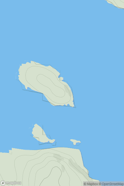 Thumbnail image for Garbh-Lingeigh showing contour plot for surrounding peak