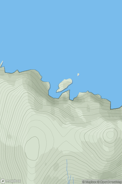 Thumbnail image for Bradastac showing contour plot for surrounding peak