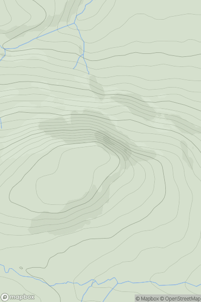 Thumbnail image for Dungoil showing contour plot for surrounding peak