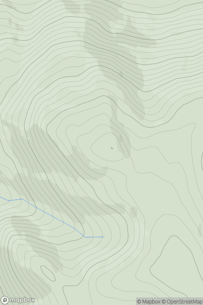 Thumbnail image for Craig Rossie showing contour plot for surrounding peak