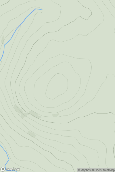 Thumbnail image for Cringate Law showing contour plot for surrounding peak