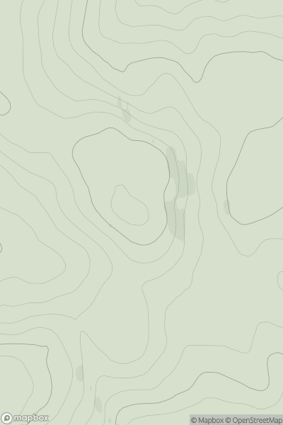 Thumbnail image for Dochrie Hill showing contour plot for surrounding peak