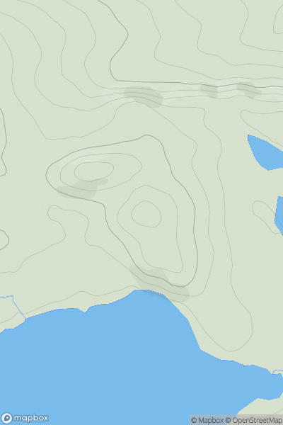 Thumbnail image for The Inneans showing contour plot for surrounding peak