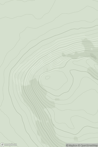 Thumbnail image for Mulla Craig showing contour plot for surrounding peak