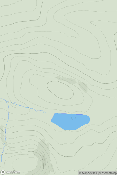 Thumbnail image for Hill of Dores showing contour plot for surrounding peak