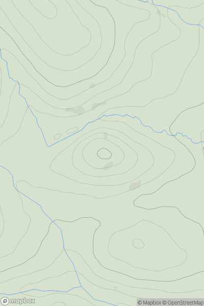 Thumbnail image for Downeri showing contour plot for surrounding peak