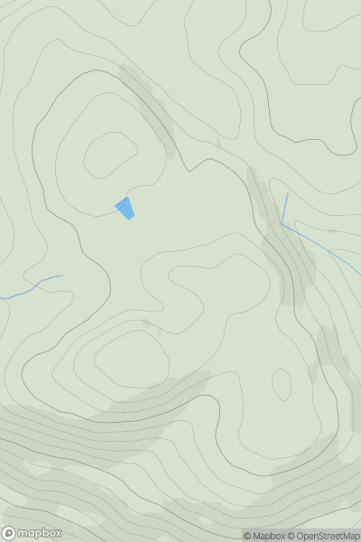 Thumbnail image for Deuchny Hill showing contour plot for surrounding peak