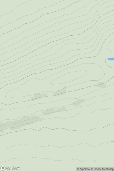 Thumbnail image for Hill of Finavon showing contour plot for surrounding peak