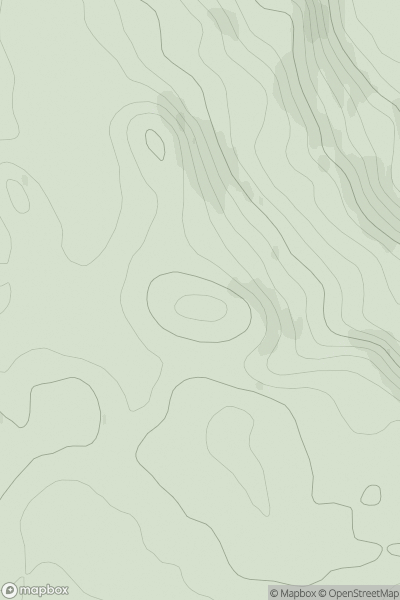 Thumbnail image for Quinloch Muir Hill showing contour plot for surrounding peak