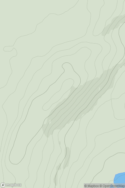 Thumbnail image for Cullaloe Hills showing contour plot for surrounding peak