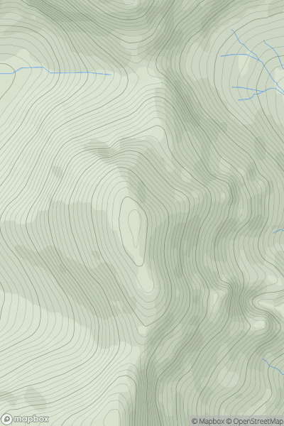 Thumbnail image for Ainshval showing contour plot for surrounding peak