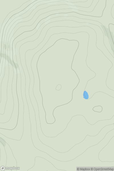 Thumbnail image for Dunbog Hill showing contour plot for surrounding peak