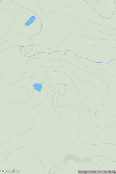 Thumbnail image for East Hill showing contour plot for surrounding peak