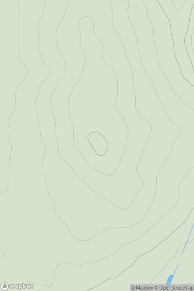 Thumbnail image for Carskerdo Hill showing contour plot for surrounding peak