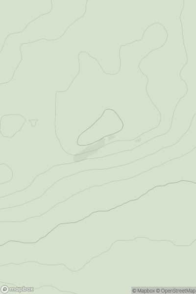 Thumbnail image for Yellow Hill showing contour plot for surrounding peak
