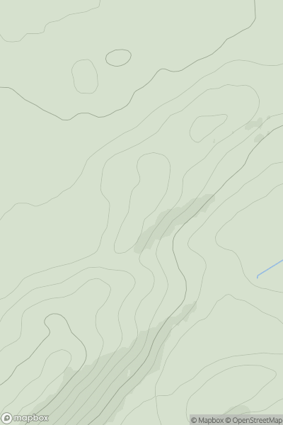 Thumbnail image for Pilkham Hills showing contour plot for surrounding peak