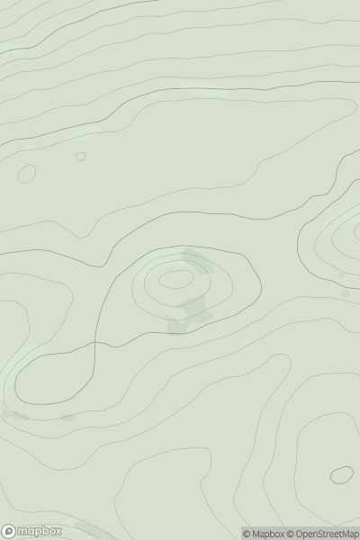 Thumbnail image for Green Craig showing contour plot for surrounding peak