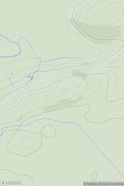 Thumbnail image for Drumchork showing contour plot for surrounding peak