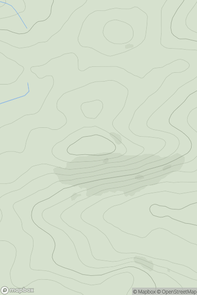 Thumbnail image for Airdit Hill showing contour plot for surrounding peak