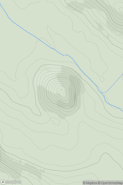 Thumbnail image for Dumgoyach showing contour plot for surrounding peak