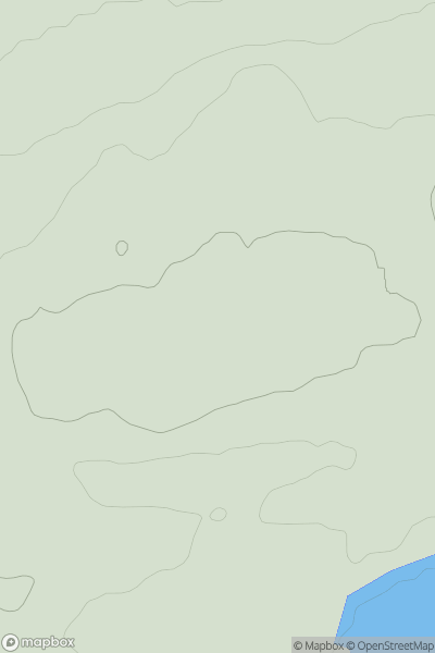 Thumbnail image for Hill of Midgate showing contour plot for surrounding peak