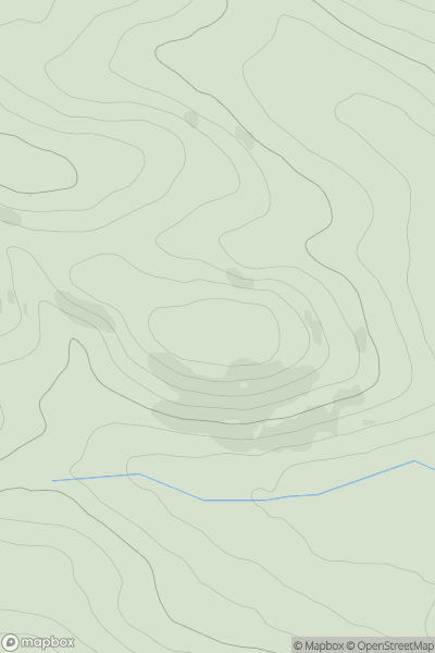Thumbnail image for Emily Hill showing contour plot for surrounding peak