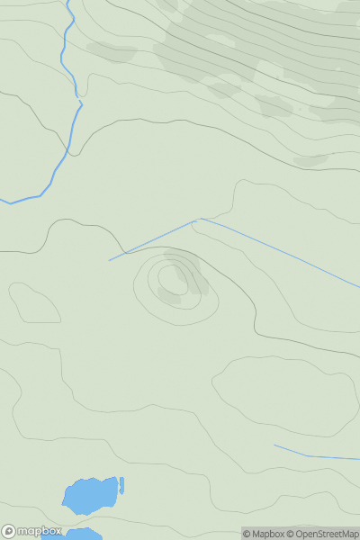 Thumbnail image for Dunglass showing contour plot for surrounding peak