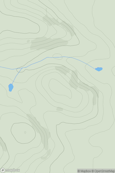 Thumbnail image for Cunnoquhie East Hill showing contour plot for surrounding peak