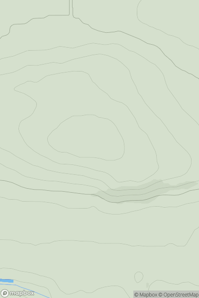 Thumbnail image for Guthrie Hill showing contour plot for surrounding peak