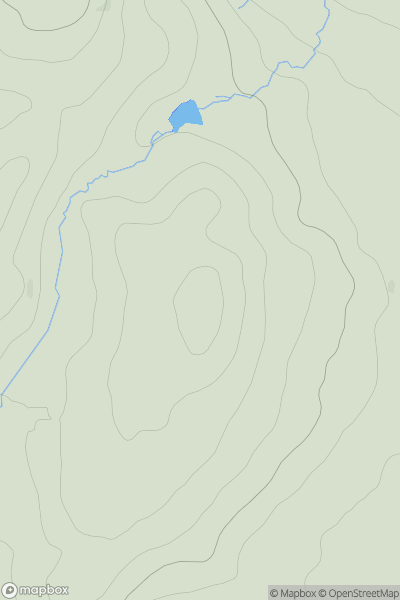 Thumbnail image for Blairlinnans Strip showing contour plot for surrounding peak