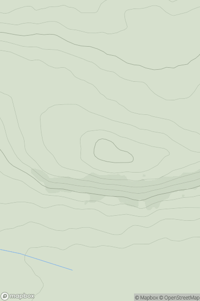Thumbnail image for Kilmaron Hill showing contour plot for surrounding peak