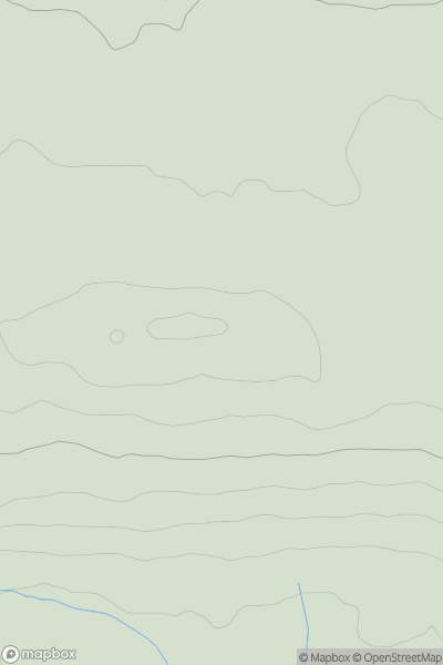 Thumbnail image for Dalginch Hill showing contour plot for surrounding peak