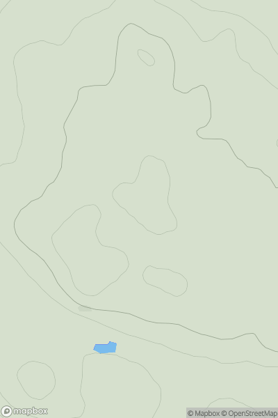 Thumbnail image for David Stirling Hill showing contour plot for surrounding peak