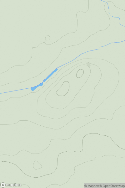 Thumbnail image for Pilmuir Knock showing contour plot for surrounding peak