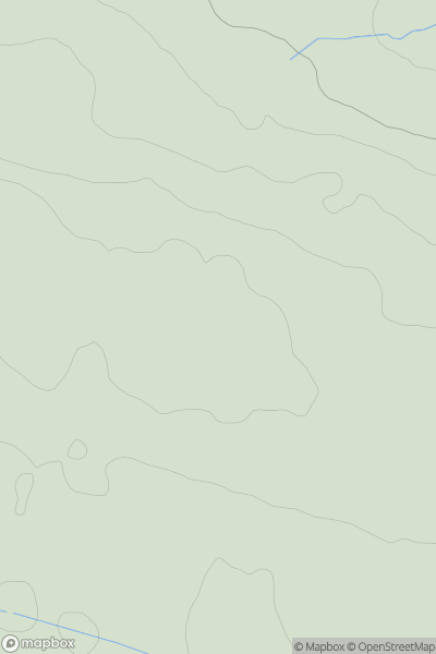 Thumbnail image for Righead Hill showing contour plot for surrounding peak