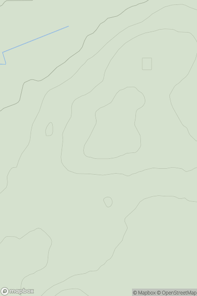 Thumbnail image for Hill of Carslogie showing contour plot for surrounding peak