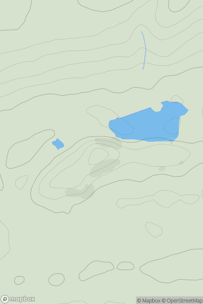 Thumbnail image for Pinnel Hill showing contour plot for surrounding peak