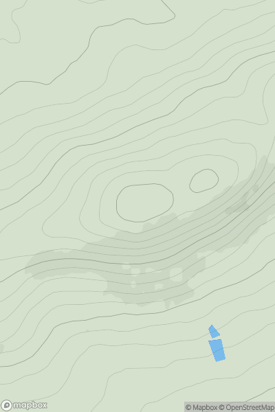 Thumbnail image for Niviston Hill showing contour plot for surrounding peak